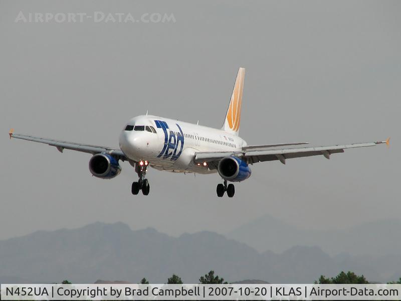 N452UA, 1999 Airbus A320-232 C/N 0955, Ted Airlines / 1999 Airbus Industrie A320-232