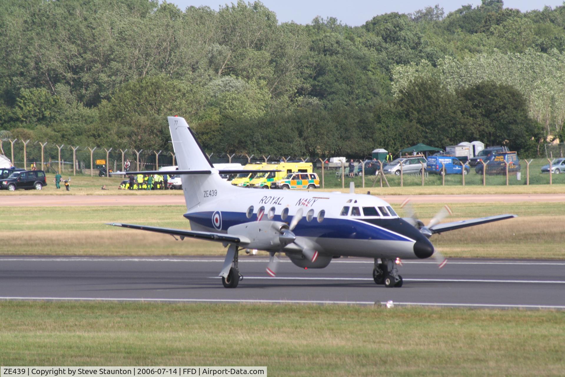 ZE439, British Aerospace BAe-3100 Jetstream T3 C/N 656, Royal International Air Tattoo 2006