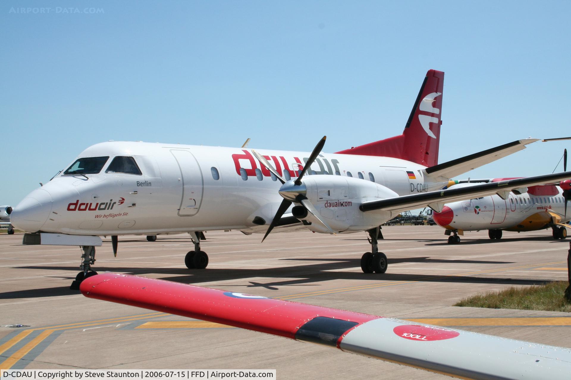 D-CDAU, 1989 Saab 340B C/N 340B-168, Royal International Air Tattoo 2006