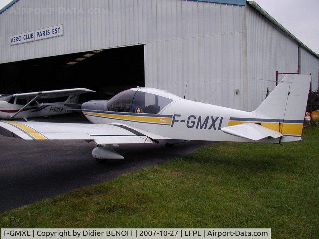 F-GMXL, Robin HR-200-120B C/N 267, HR200-120B