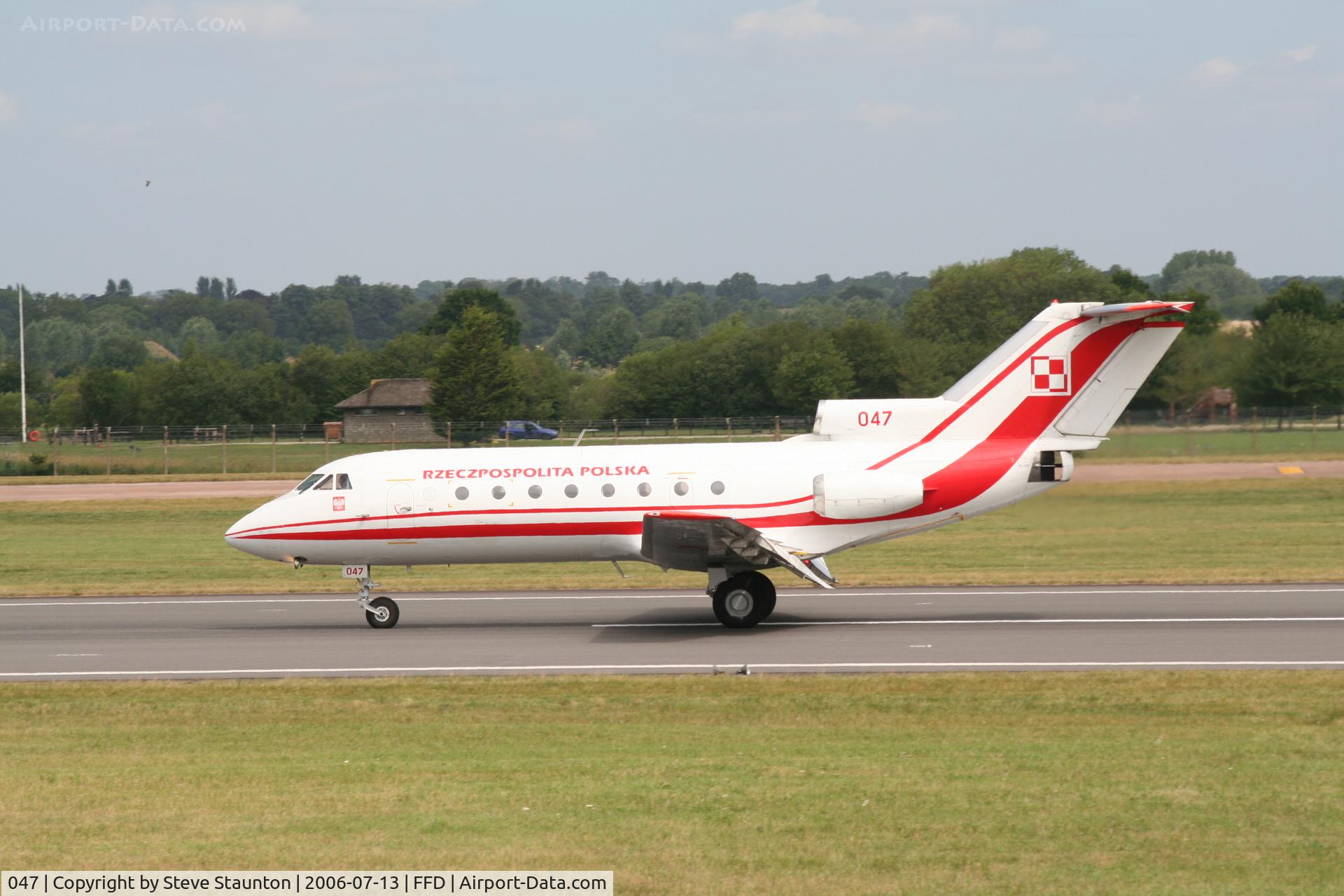 047, 1980 Yakovlev Yak-40 C/N 9021560, Royal International Air Tattoo 2006