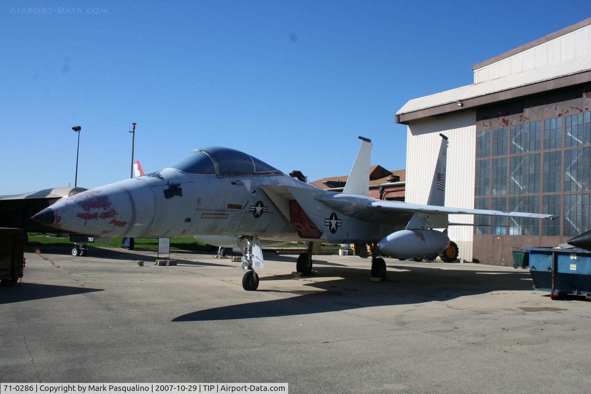 71-0286, 1972 McDonnell Douglas F-15A Eagle C/N 0007/A007, McDonnell F-15A