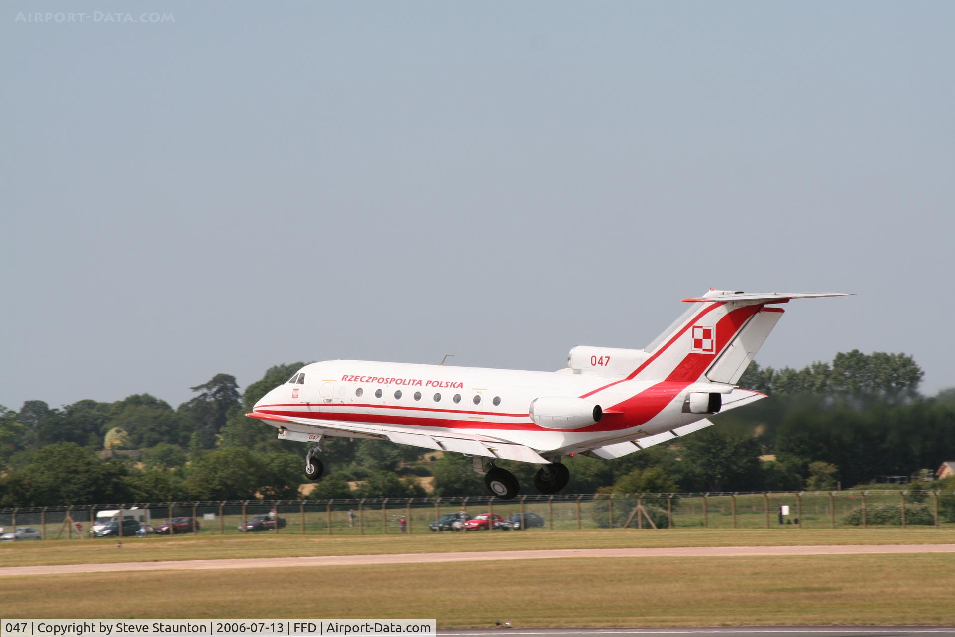 047, 1980 Yakovlev Yak-40 C/N 9021560, Royal International Air Tattoo 2006