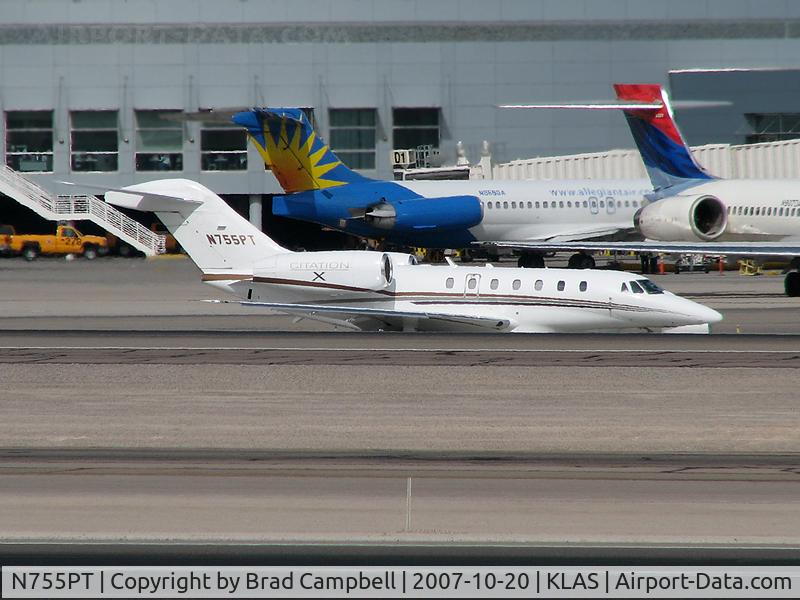 N755PT, 2006 Cessna 750 Citation X C/N 750-0258, JMP Citation LLC - Miami, Florida / 2006 Cessna 750