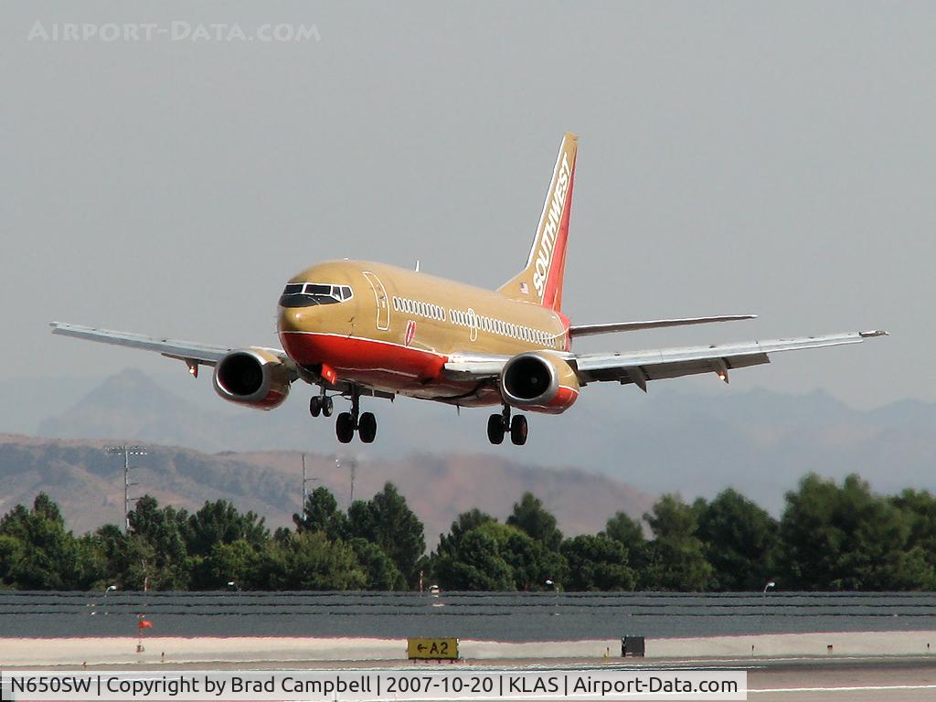 N650SW, 1997 Boeing 737-3H4 C/N 27720, Southwest Airlines / 1997 Boeing 737-3H4