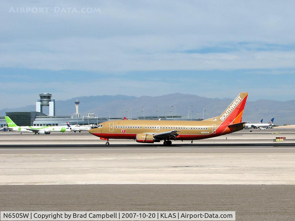N650SW, 1997 Boeing 737-3H4 C/N 27720, Southwest Airlines / 1997 Boeing 737-3H4