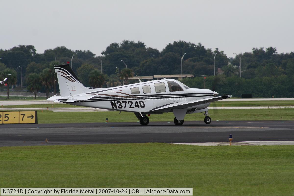 N3724D, Raytheon Aircraft Company A36 Bonanza C/N E-3624, Beech 36