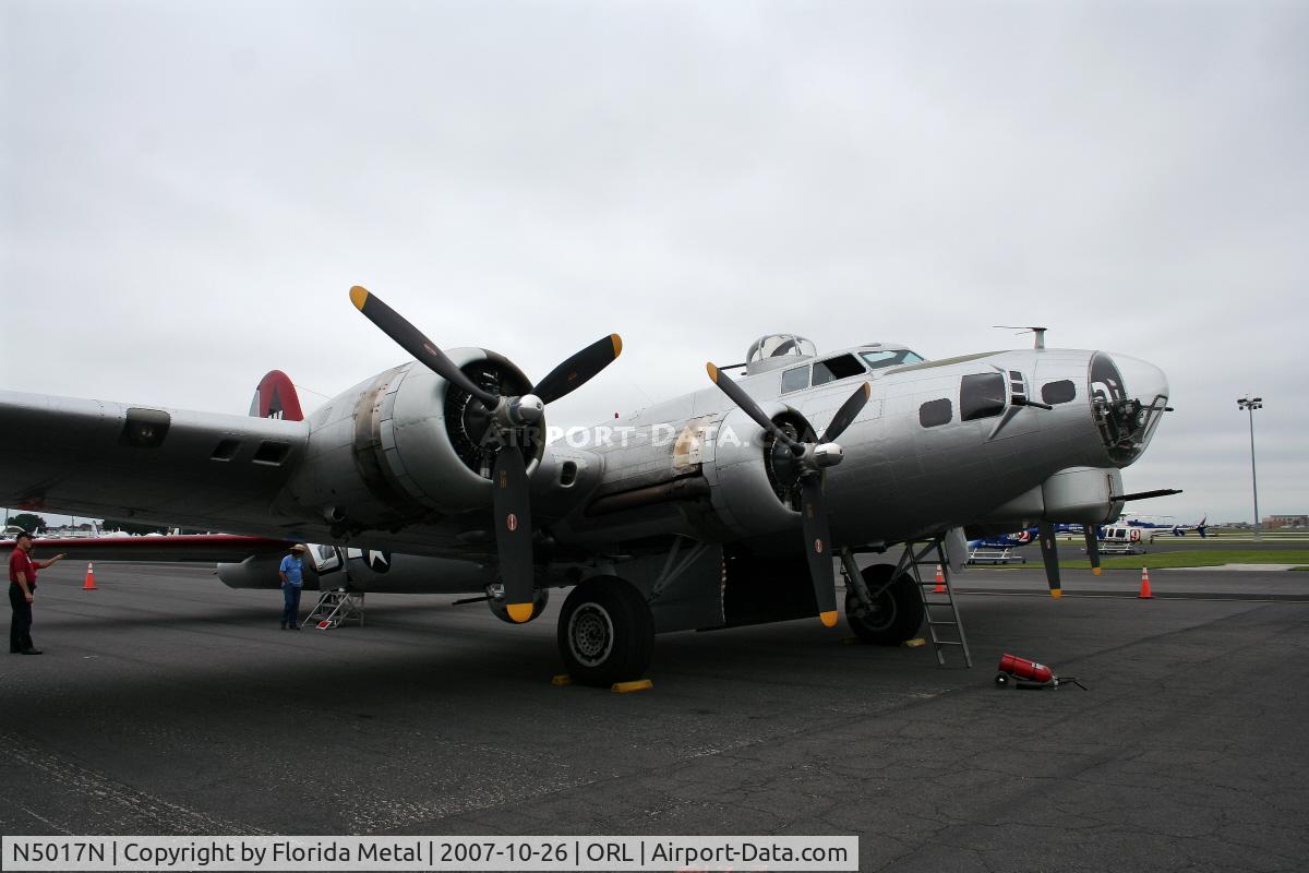 N5017N, 1944 Lockheed/Vega (Boeing) B-17G-105-VE Flying Fortress C/N 8649, Aluminum Overcast