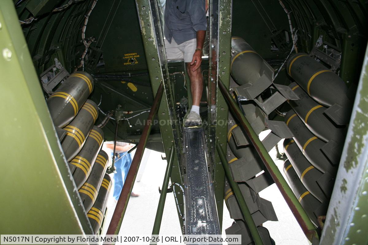 N5017N, 1944 Lockheed/Vega (Boeing) B-17G-105-VE Flying Fortress C/N 8649, Bomb bay doors
