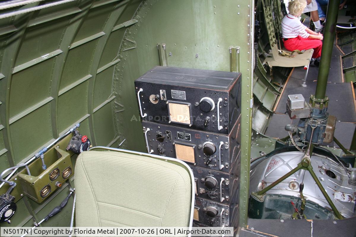 N5017N, 1944 Lockheed/Vega (Boeing) B-17G-105-VE Flying Fortress C/N 8649, Aluminum Overcast interior