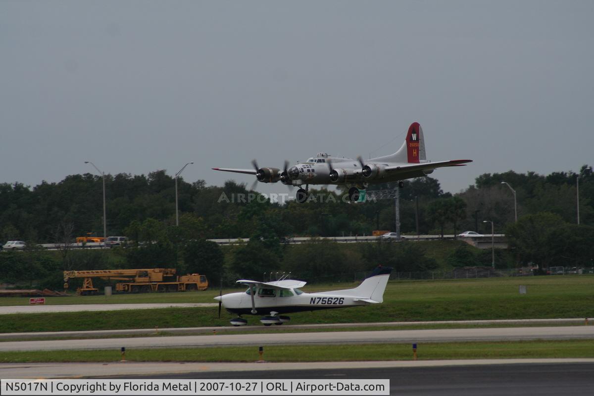N5017N, 1944 Lockheed/Vega (Boeing) B-17G-105-VE Flying Fortress C/N 8649, Aluminum Overcast