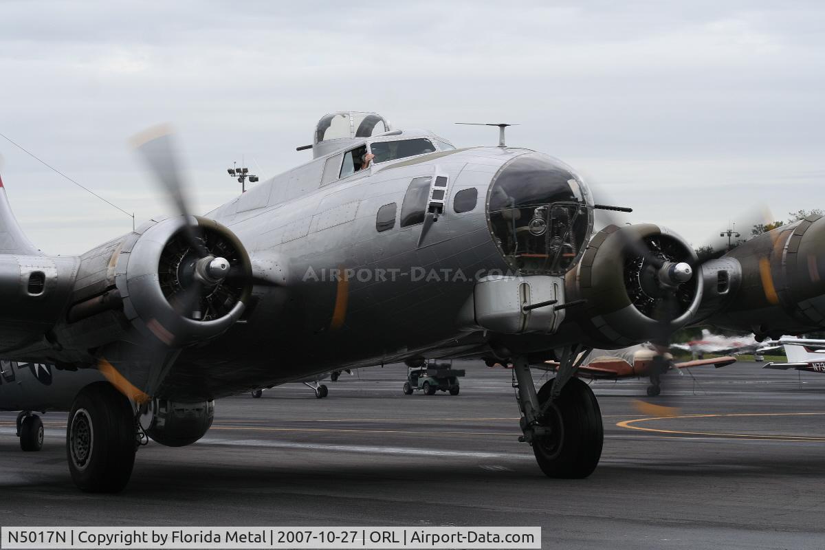 N5017N, 1944 Lockheed/Vega (Boeing) B-17G-105-VE Flying Fortress C/N 8649, Aluminum Overcast