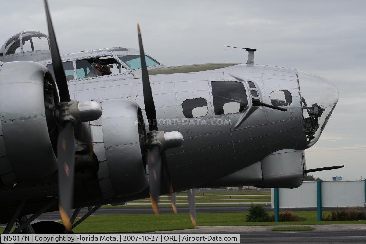 N5017N, 1944 Lockheed/Vega (Boeing) B-17G-105-VE Flying Fortress C/N 8649, Aluminum Overcast