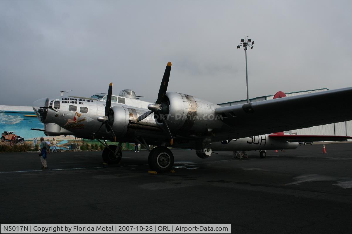 N5017N, 1944 Lockheed/Vega (Boeing) B-17G-105-VE Flying Fortress C/N 8649, Aluminum Overcast