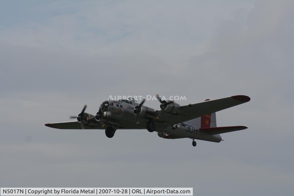 N5017N, 1944 Lockheed/Vega (Boeing) B-17G-105-VE Flying Fortress C/N 8649, Aluminum Overcast