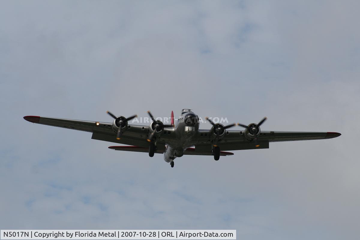 N5017N, 1944 Lockheed/Vega (Boeing) B-17G-105-VE Flying Fortress C/N 8649, Aluminum Overcast