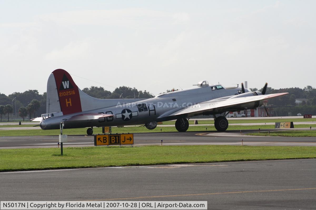 N5017N, 1944 Lockheed/Vega (Boeing) B-17G-105-VE Flying Fortress C/N 8649, Aluminum Overcast
