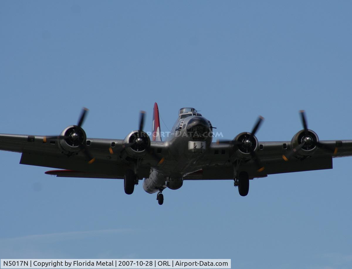 N5017N, 1944 Lockheed/Vega (Boeing) B-17G-105-VE Flying Fortress C/N 8649, Aluminum Overcast