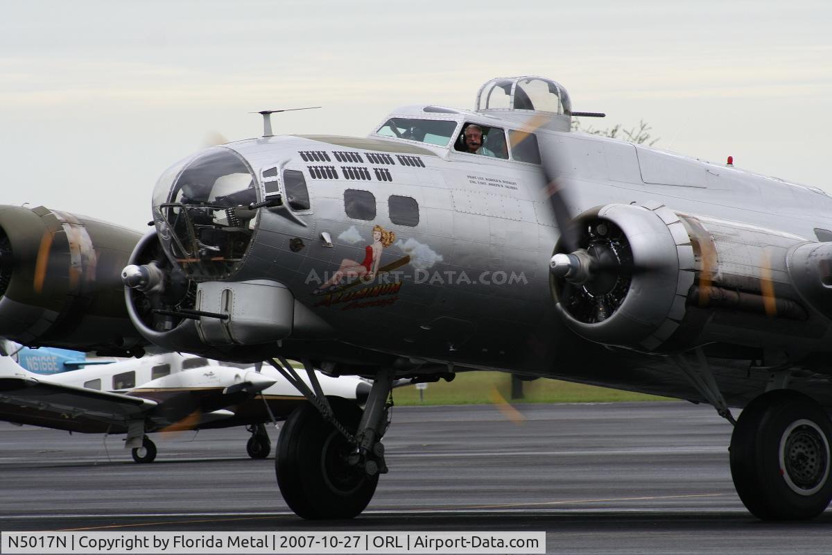 N5017N, 1944 Lockheed/Vega (Boeing) B-17G-105-VE Flying Fortress C/N 8649, Aluminum Overcast