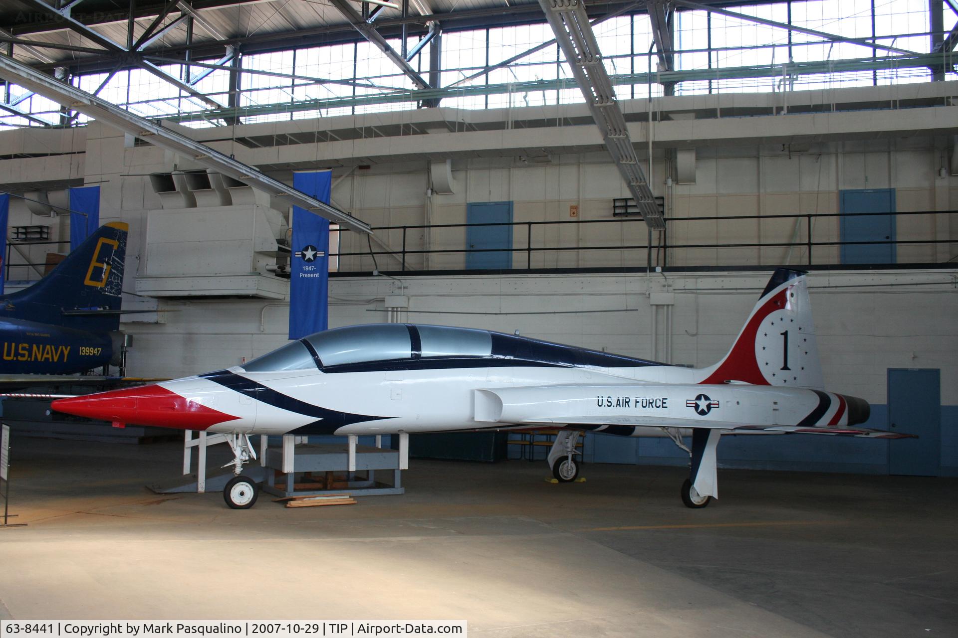 63-8441, 1963 Northrop F-5B-5-NO Freedom Fighter C/N N.8004, Northrop F-5B