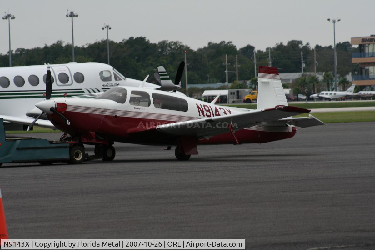 N9143X, 1991 Mooney M20M Bravo C/N 27-0090, Mooney M20M