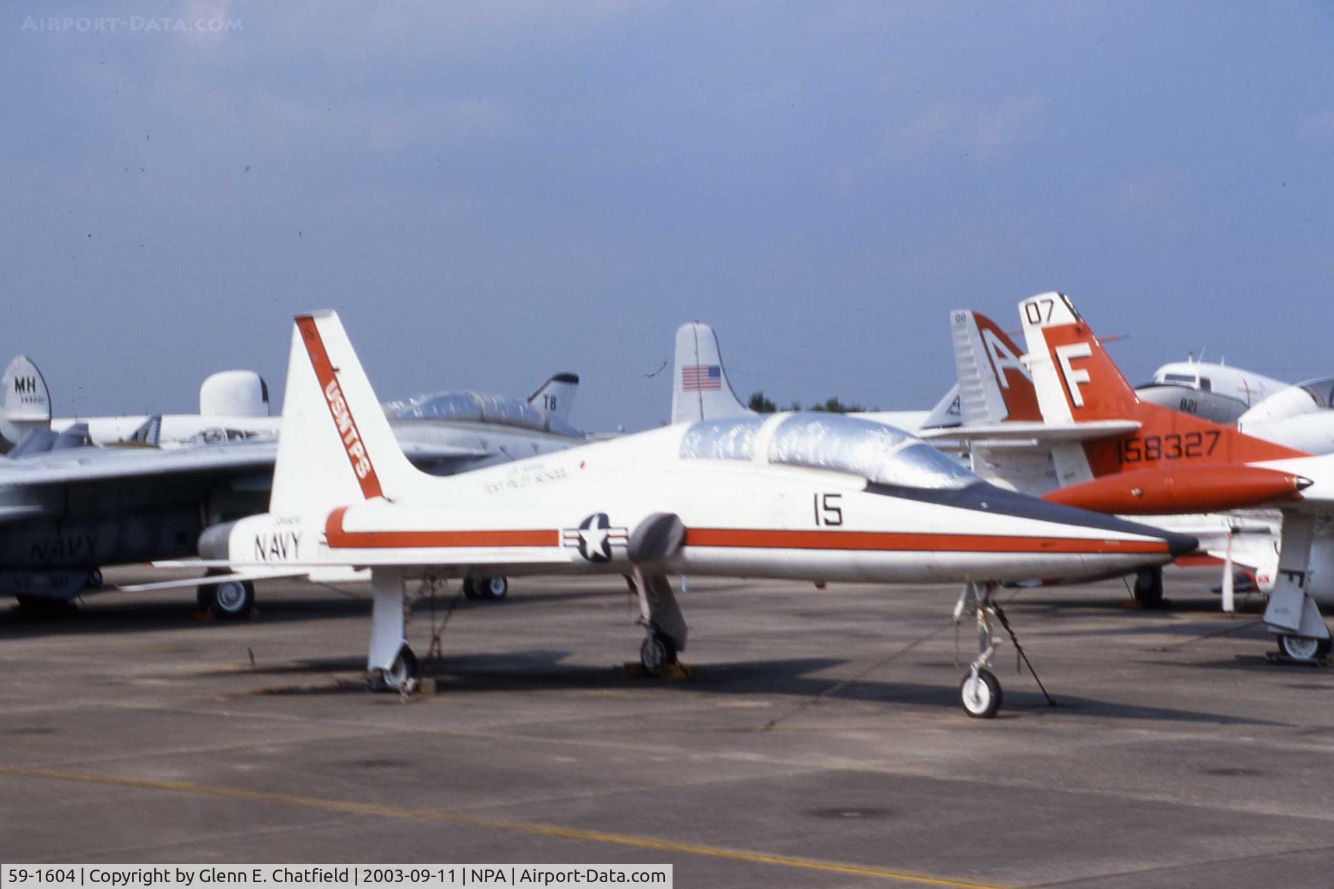 59-1604, 1959 Northrop T-38A-20-NO Talon C/N N.5117, T-38A at the National Museum of Naval Aviation