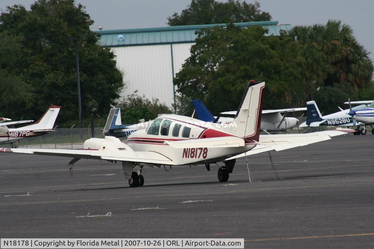 N18178, 1981 Beech 58 Baron C/N TH-1272, Baron 58
