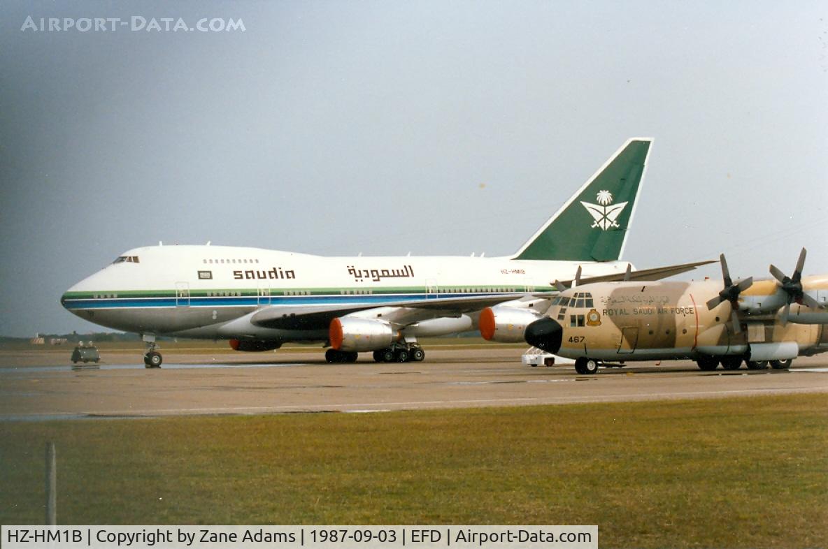 HZ-HM1B, 1978 Boeing 747SP-68 C/N 21652/329, At Ellington Field, Houston