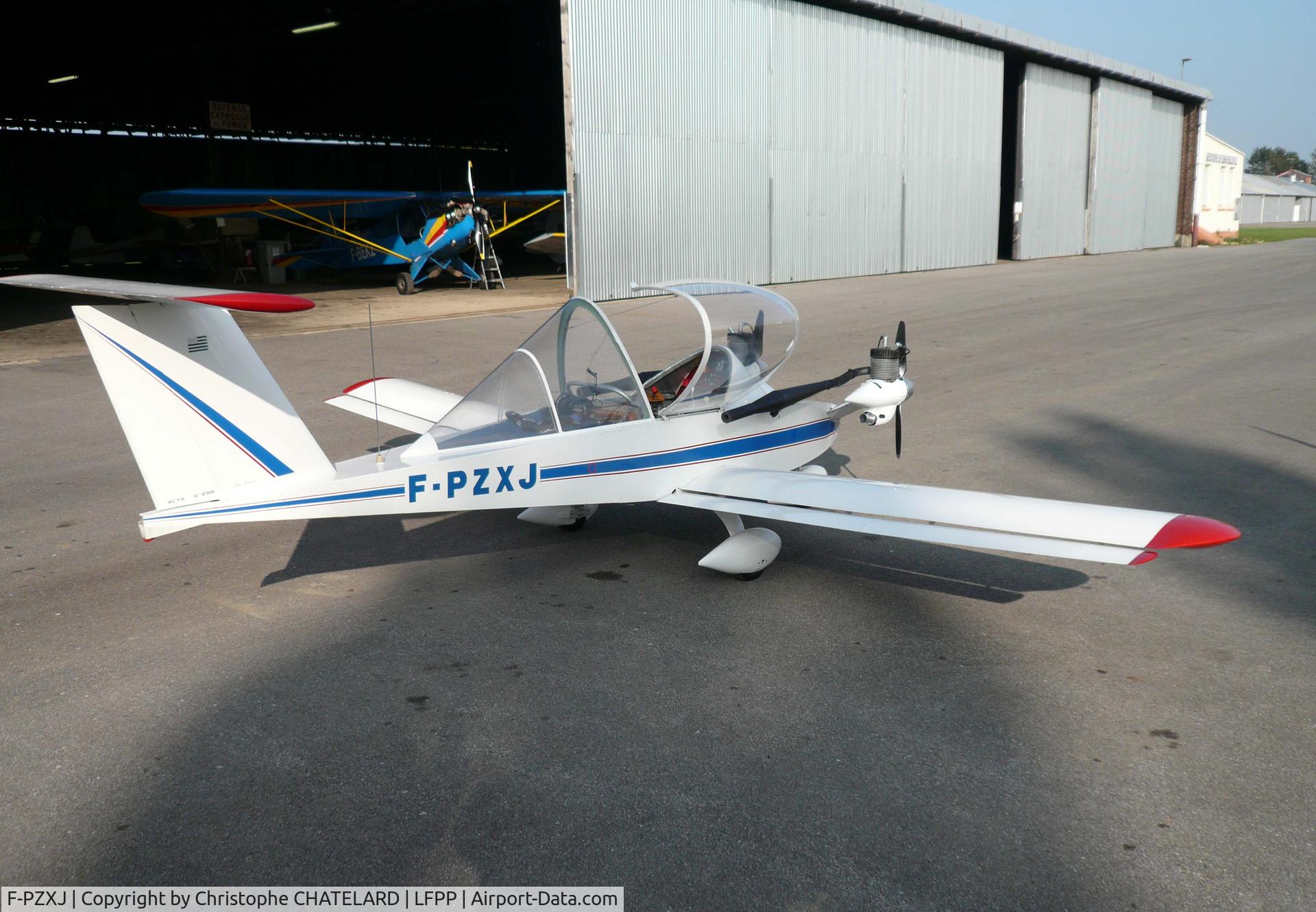 F-PZXJ, Colomban MC-15 Cri-Cri (Cricket) C/N 268, Owner Franck CHATELARD