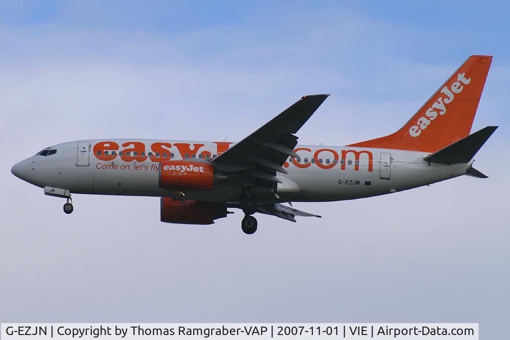 G-EZJN, 2002 Boeing 737-73V C/N 30249, EasyJet Airline Boeing 737-700
