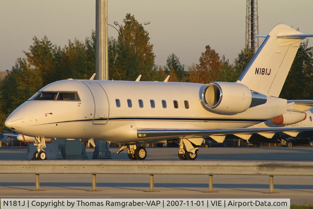 N181J, 1999 Bombardier Challenger 604 (CL-600-2B16) C/N 5433, Alta Enterprises INC. Canadair CL600 Challenger