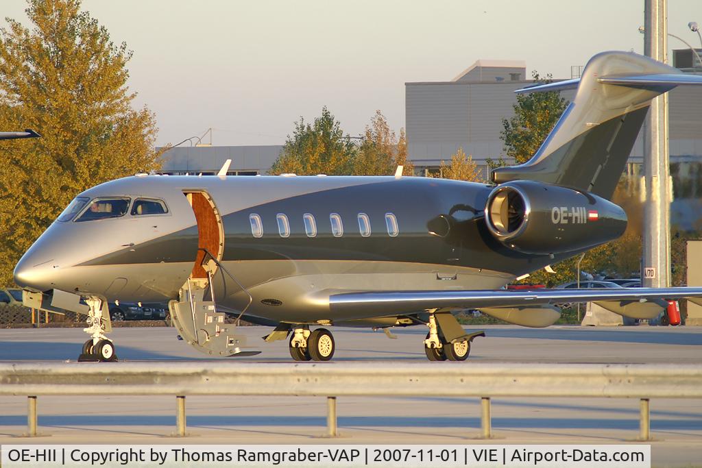 OE-HII, Bombardier Challenger 300 (BD-100-1A10) C/N 20111, Amira Air Bombardier BD100