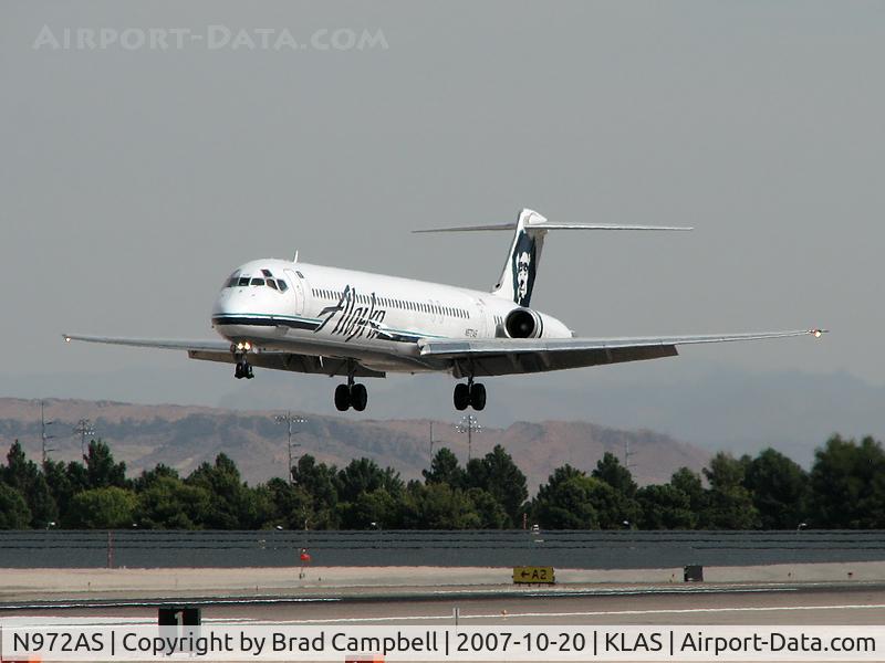 N972AS, 1994 McDonnell Douglas MD-83 (DC-9-83) C/N 53448, Alaska Airlines / 1994 McDonnell Douglas DC-9-83(MD-83)