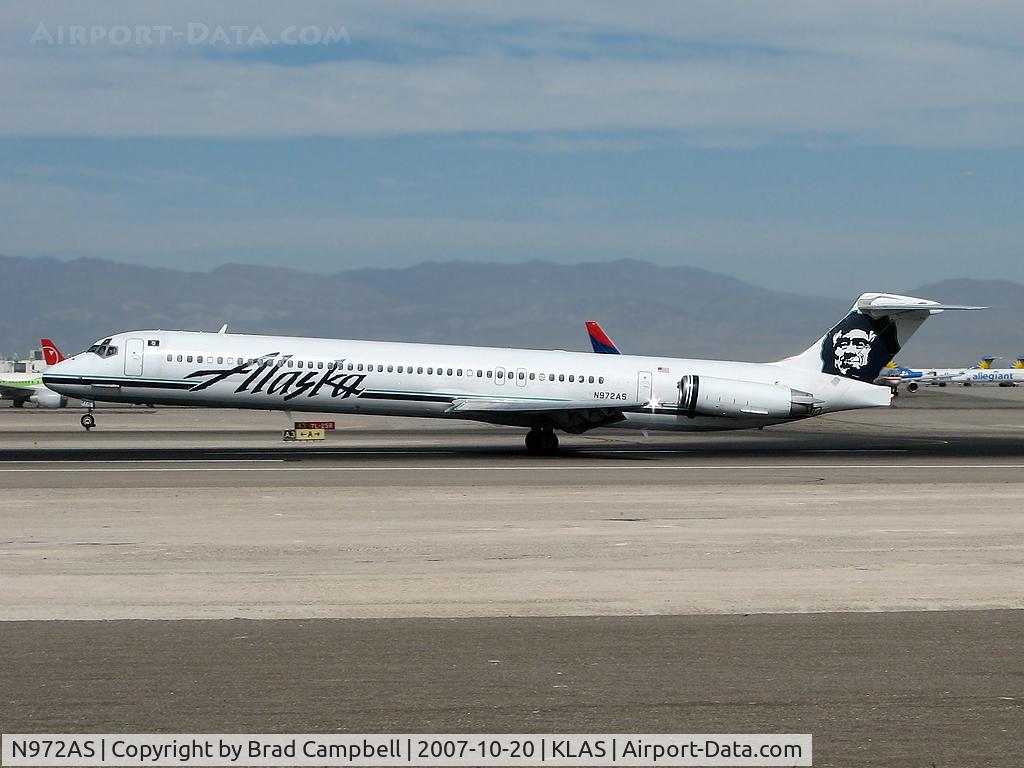 N972AS, 1994 McDonnell Douglas MD-83 (DC-9-83) C/N 53448, Alaska Airlines / 1994 McDonnell Douglas DC-9-83(MD-83)