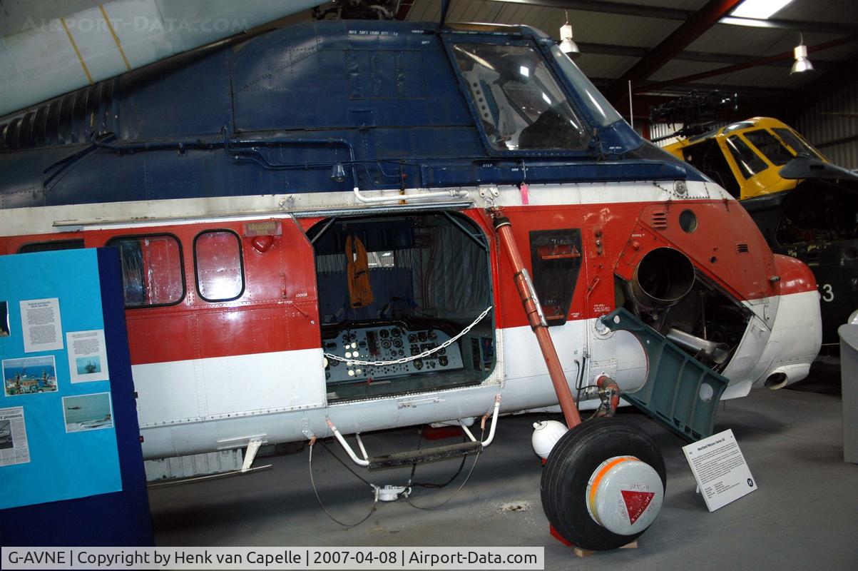G-AVNE, 1967 Westland Wessex 60 Series 1 C/N WA561, Wessex 60 in the Helicopter Museum in Weston-super-Mare, UK