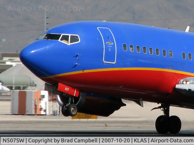 N507SW, 1990 Boeing 737-5H4 C/N 24184, Southwest Airlines / 1990 Boeing 737-5H4