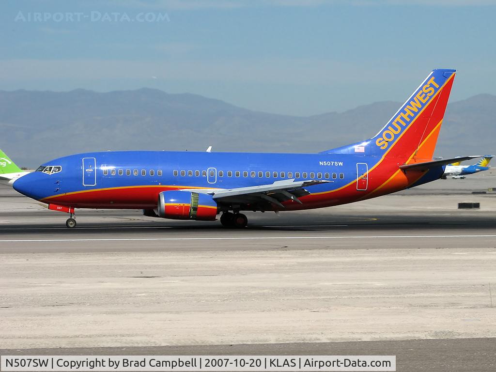 N507SW, 1990 Boeing 737-5H4 C/N 24184, Southwest Airlines / 1990 Boeing 737-5H4