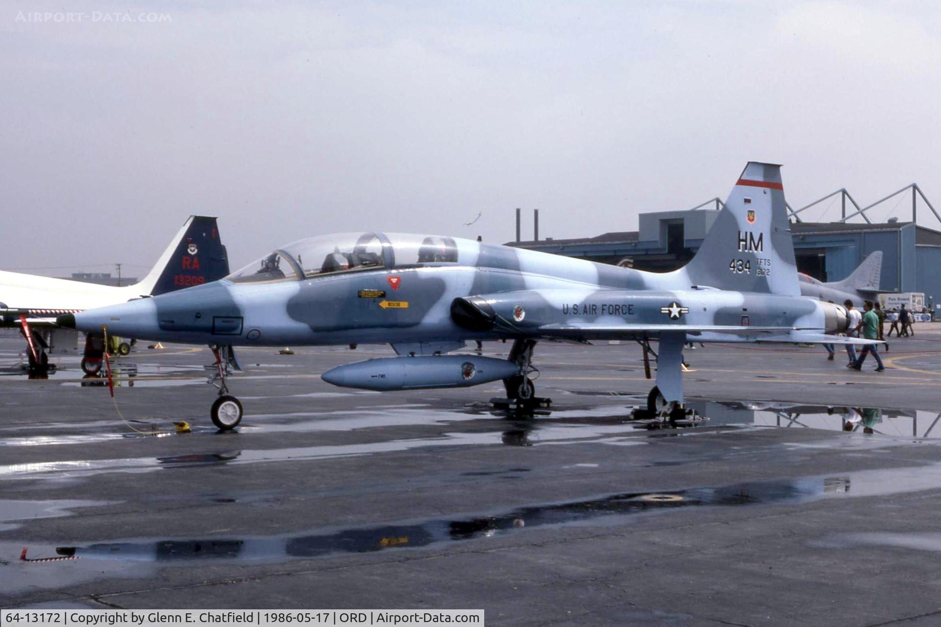 64-13172, 1964 Northrop AT-38B Talon C/N N.5601, AT-38B at the AFR/ANG open house. Became T-38C
