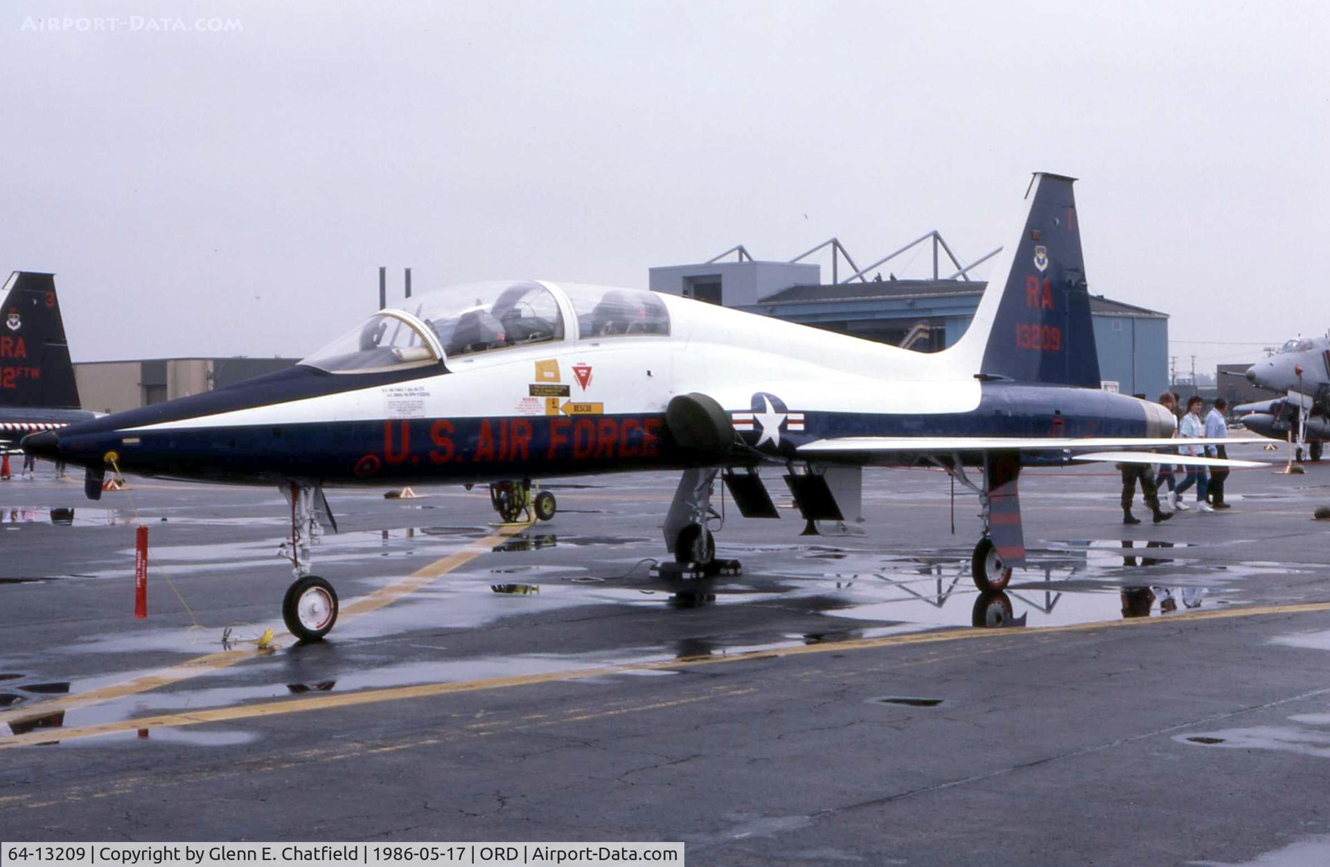 64-13209, 1964 Northrop T-38A-55-NO Talon C/N N.5638, T-38A at the AFR/ANG open house