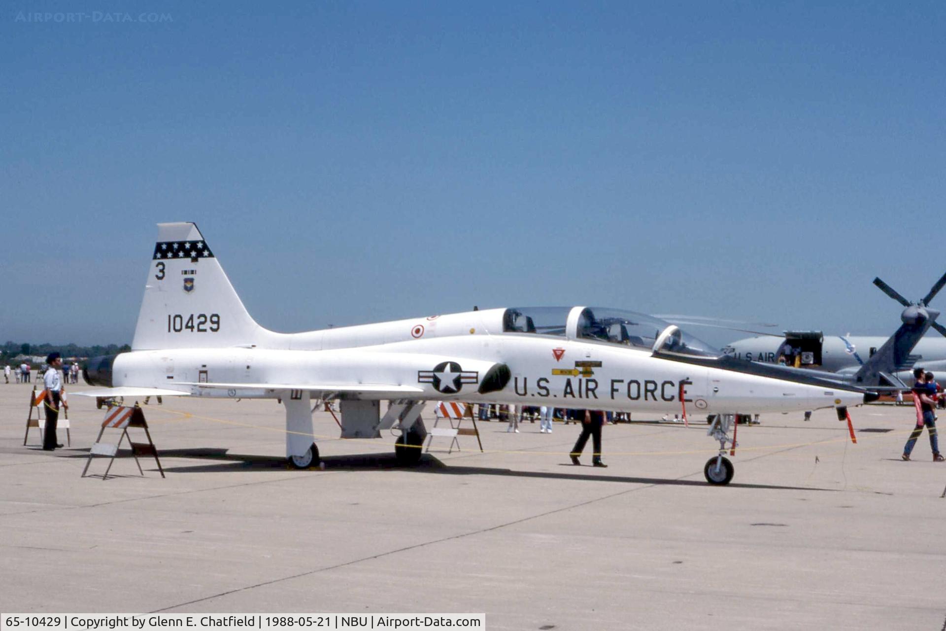 65-10429, 1965 Northrop T-38A-60-NO Talon C/N N.5848, T-38A at the open house