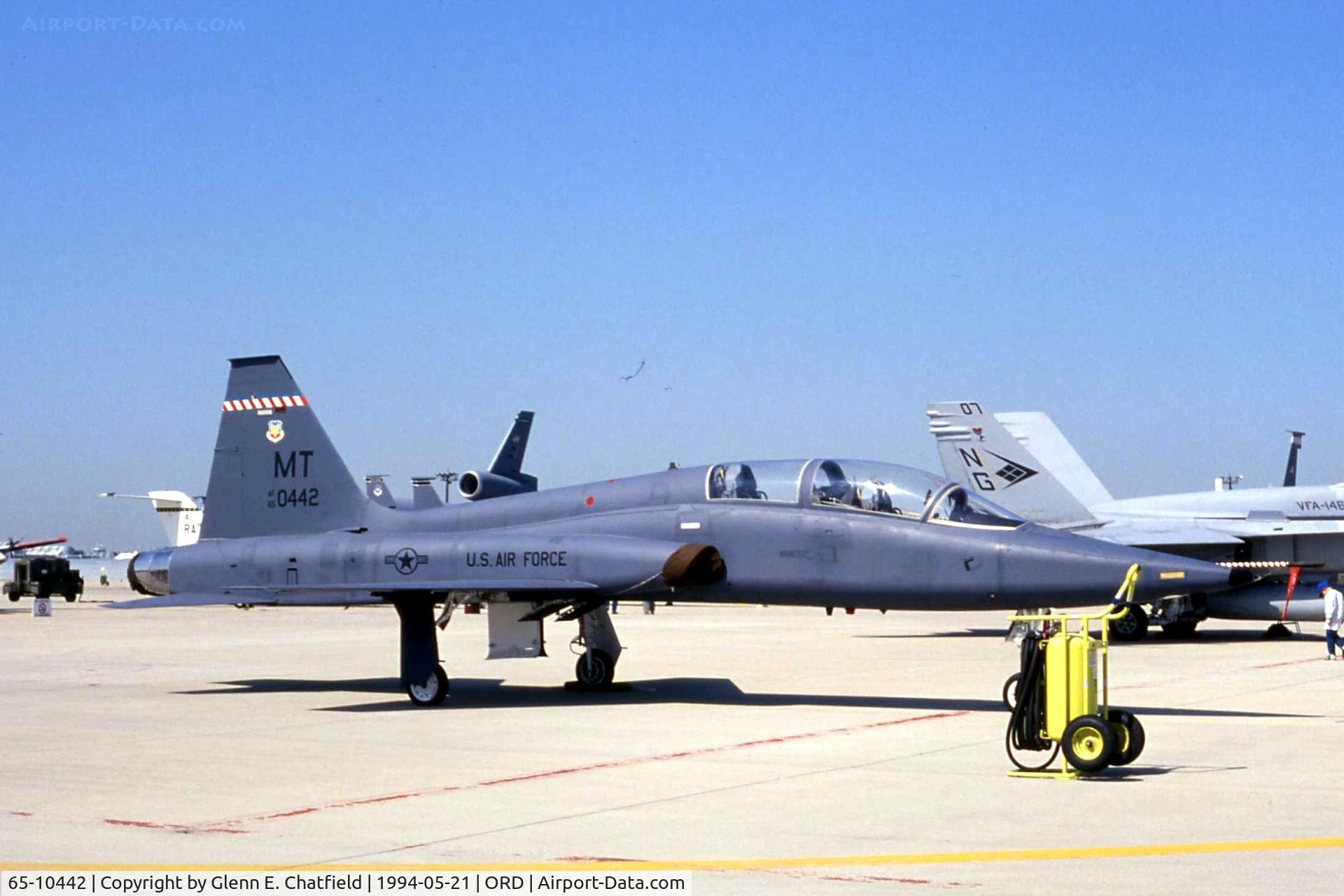 65-10442, 1965 Northrop T-38A-60-NO Talon C/N N.5861, T-38A at the AFR/ANG open house