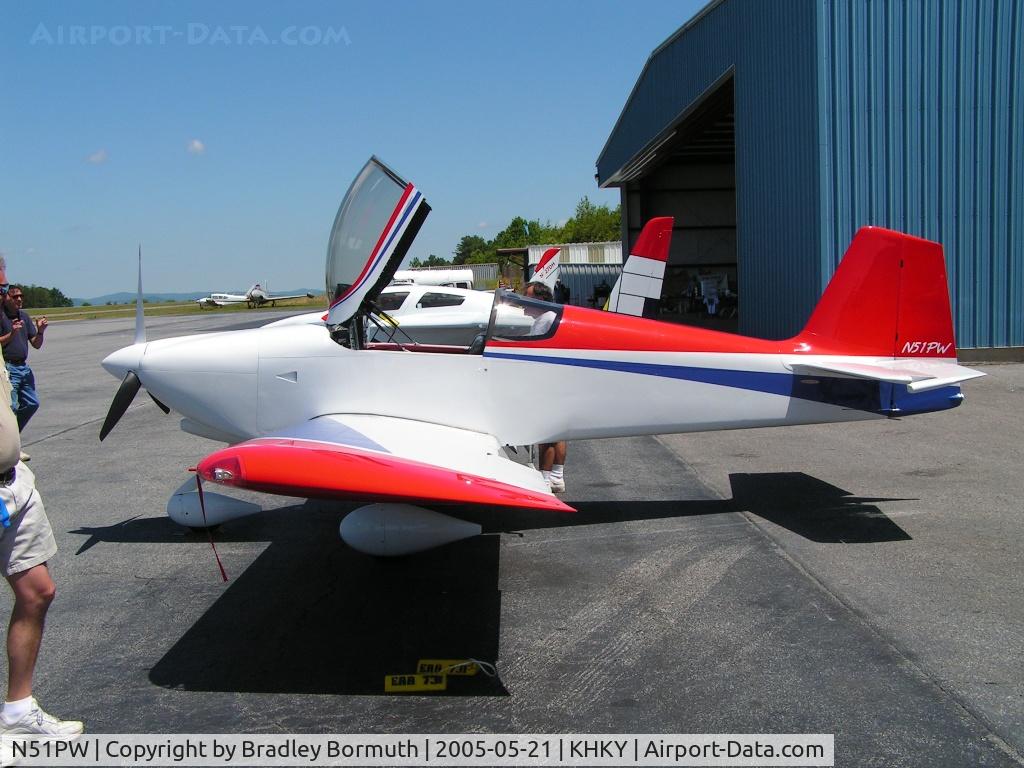 N51PW, Vans RV-6A C/N 25539, Taken at the EAA Chapter 731 Spring Fly-In.
