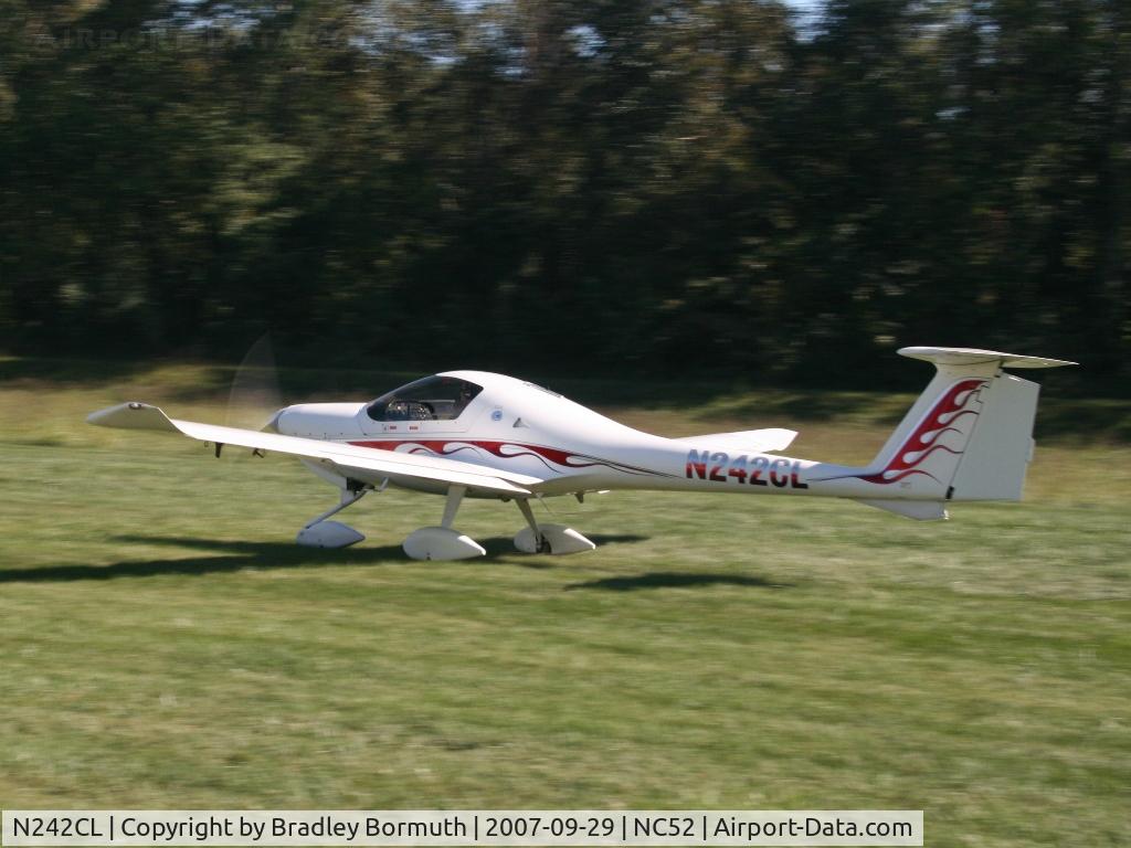 N242CL, 1998 Diamond DA-20C-1 Eclipse C/N C0042, I took this after I returned from the 1st annual Triple Tree Fly-In.