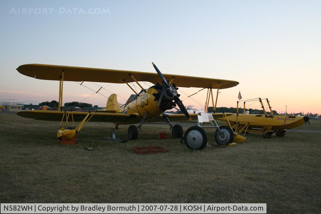 N582WH, 1940 Naval Aircraft Factory N3N-3 C/N 2003, I found this N3N on evening at Oshkosh.