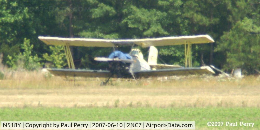 N518Y, 1962 Grumman G-164 C/N 150, Seen from the highway, just needs some attention