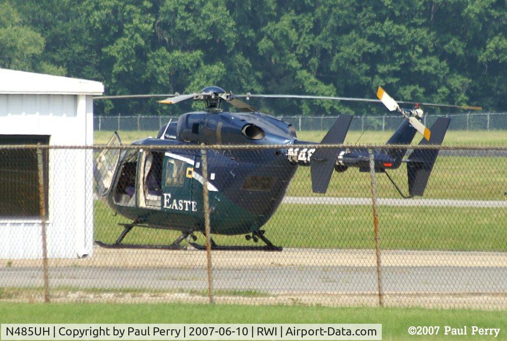 N485UH, Eurocopter-Kawasaki BK-117A-4 C/N 7036, One of the Eastcare Helos in Rocky Mount