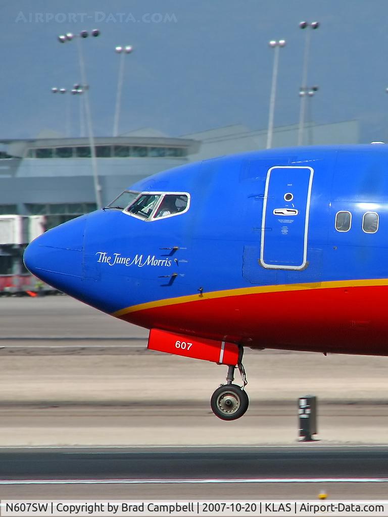 N607SW, 1995 Boeing 737-3H4 C/N 27927, Southwest Airlines - 'The June M. Morris' / 1995 Boeing 737-3H4