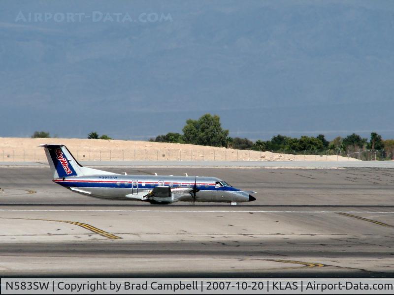 N583SW, 1999 Embraer EMB-120ER Brasilia C/N 120351, SkyWest Airlines / 1999 Embraer EMB-120ER