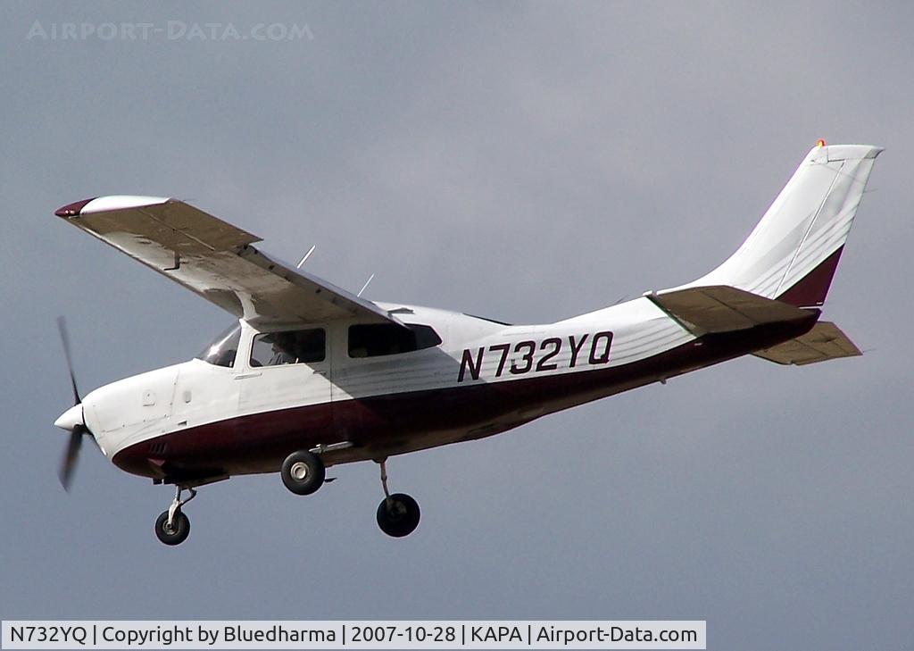N732YQ, 1977 Cessna T210M Turbo Centurion C/N 21061884, Approach to 17L