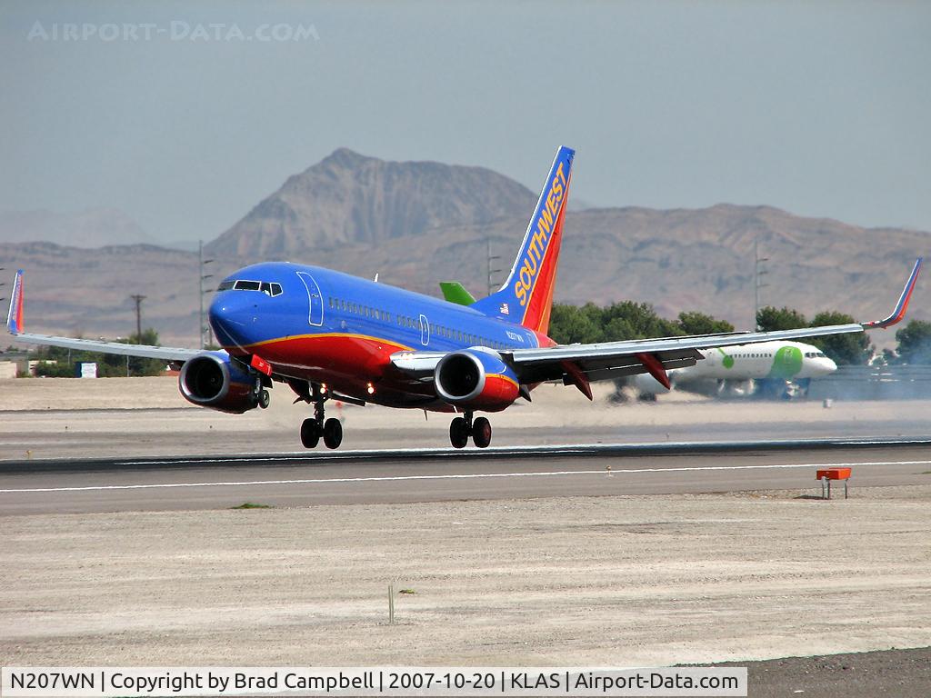 N207WN, 2005 Boeing 737-7H4 C/N 34012, Southwest Airlines / 2005 Boeing 737-7H4